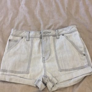 Free People cutoff denim shorts